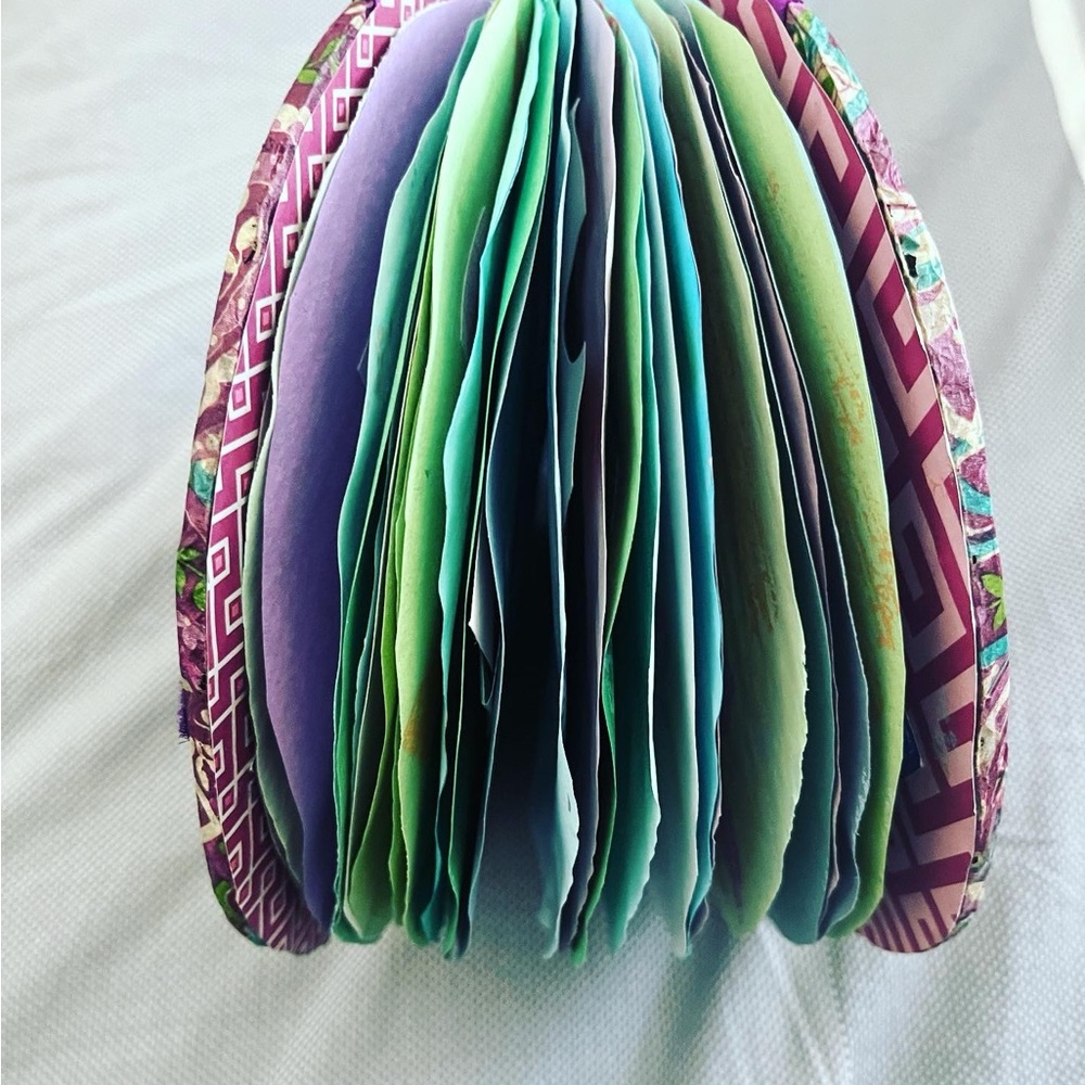 Hand crafted with love Personal journal.